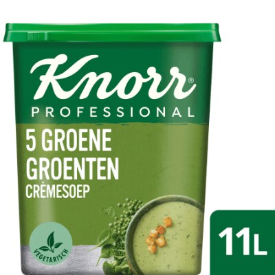 Knorr Professional Crème de 5 Légumes Verts 1.155 kg - 