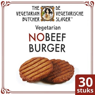 The Vegetarian Butcher NoBeef Burger 2.4 kg - Burger végétarien, fait à partir des meilleurs ingrédients