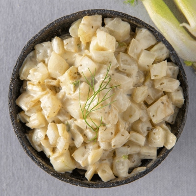 Fenouil sauce crème aux fines herbes