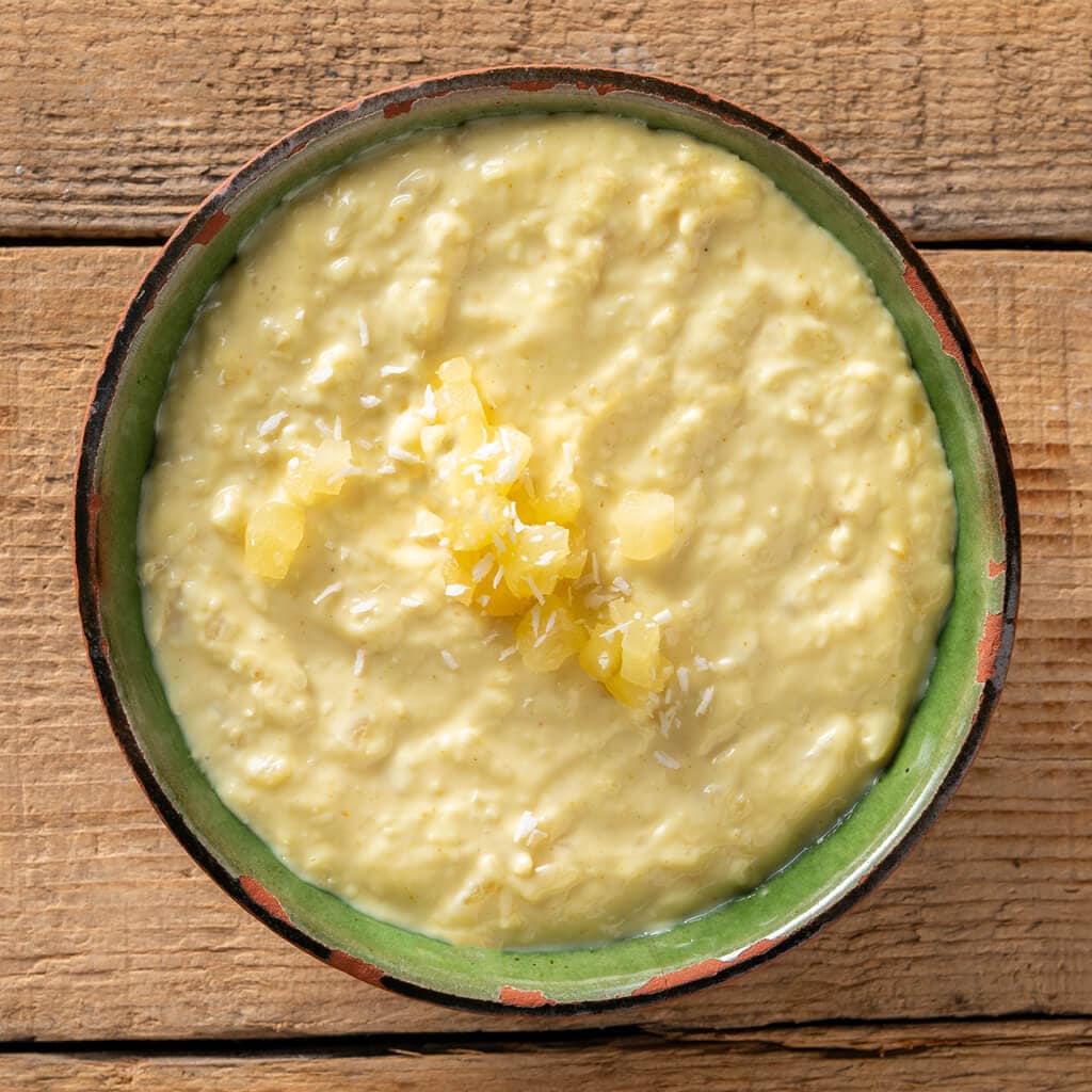 Dip ananas-coco des Caraïbes