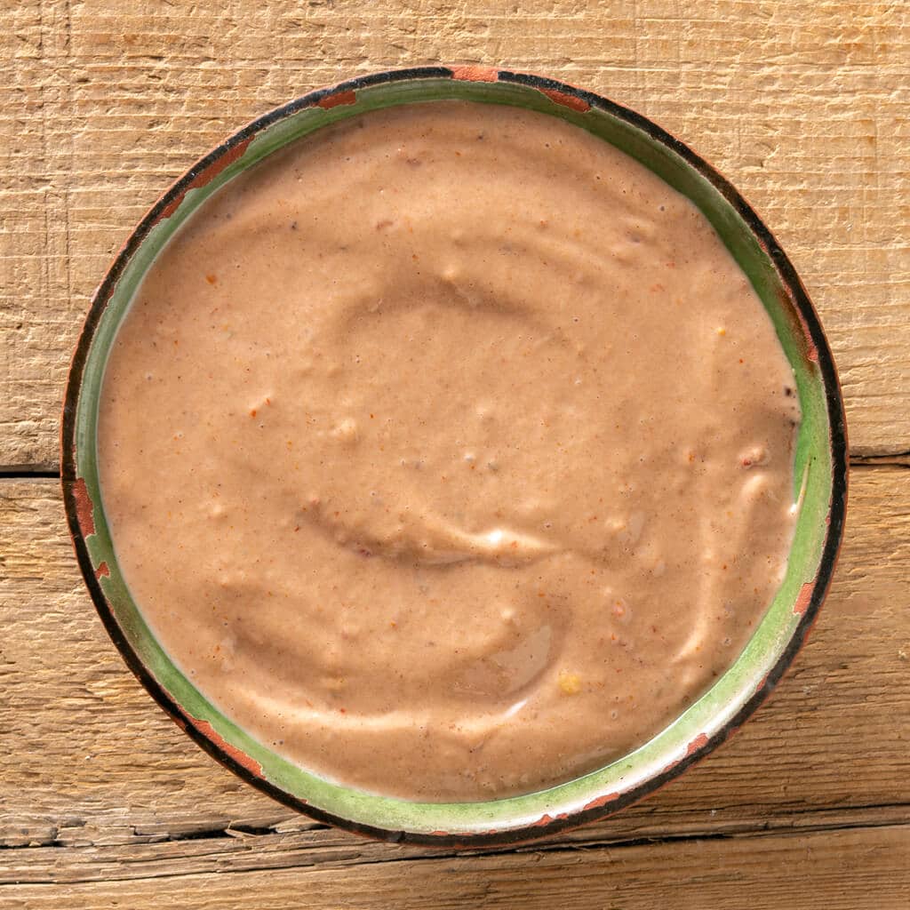 Dip au mole mexicain