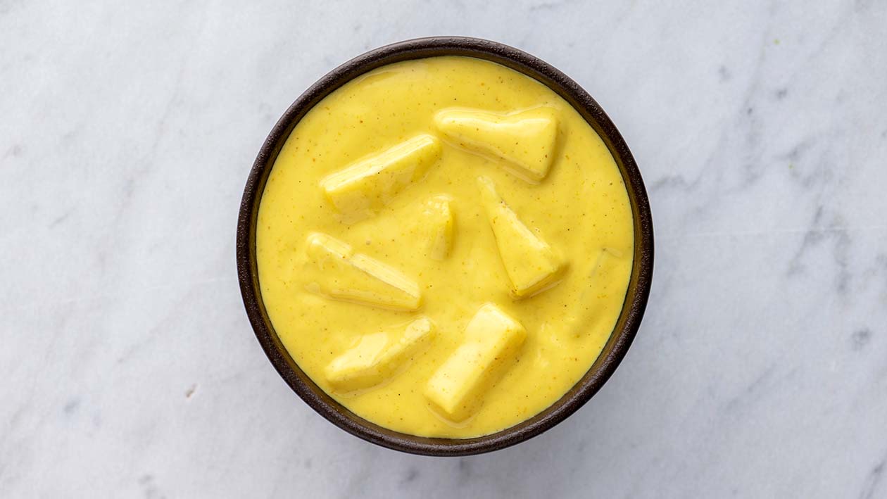 Franse ananas-currysaus – - Recept 