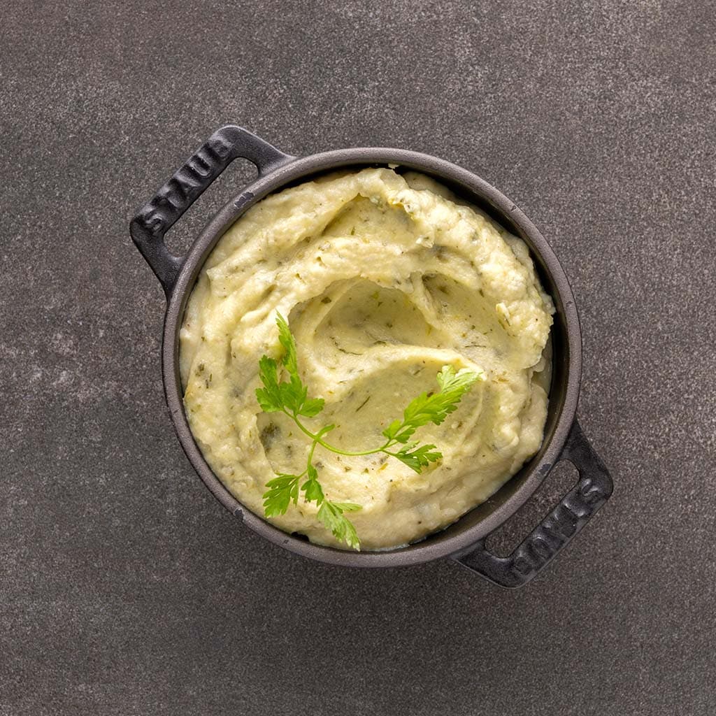 Purée de céleri-rave aux fines herbes