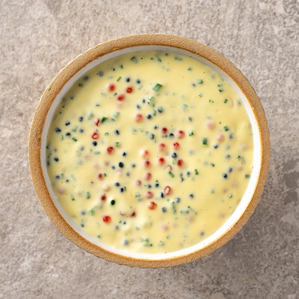 Sauce au beurre aux oeufs de poisson
