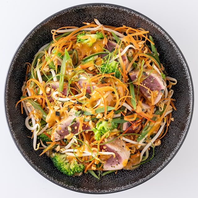 Salade asiatique au thon