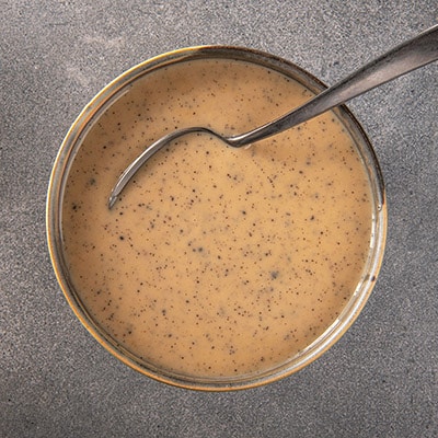 Sauce aux châtaignes et aux truffes
