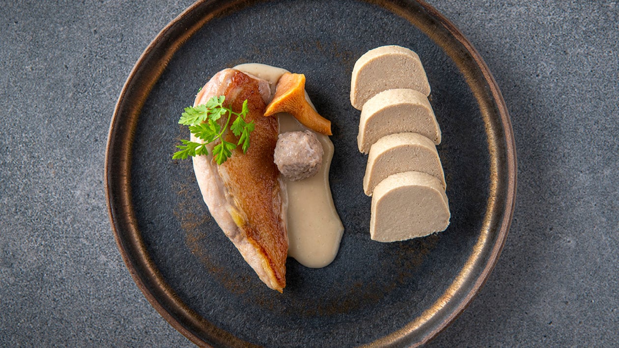 Vol-au-vent met fazantfilet en boschampignons als fingerfood – - Recept 