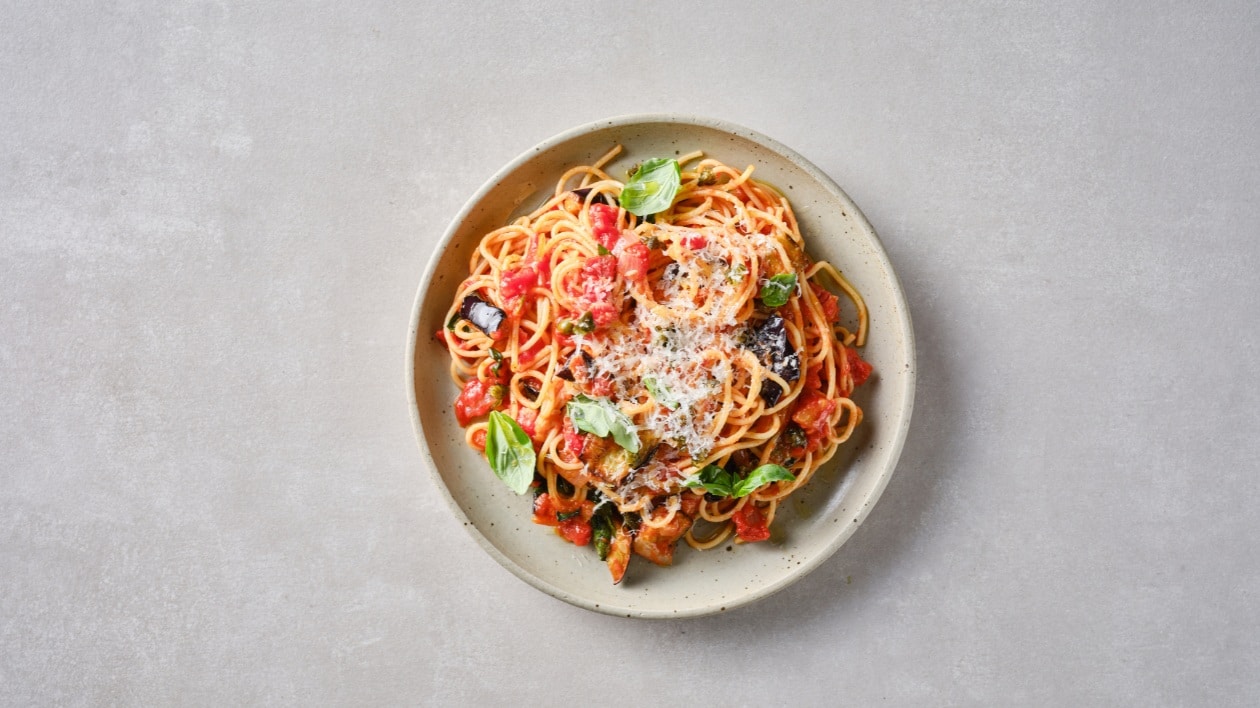 Spaghetti alla norma – - Recette