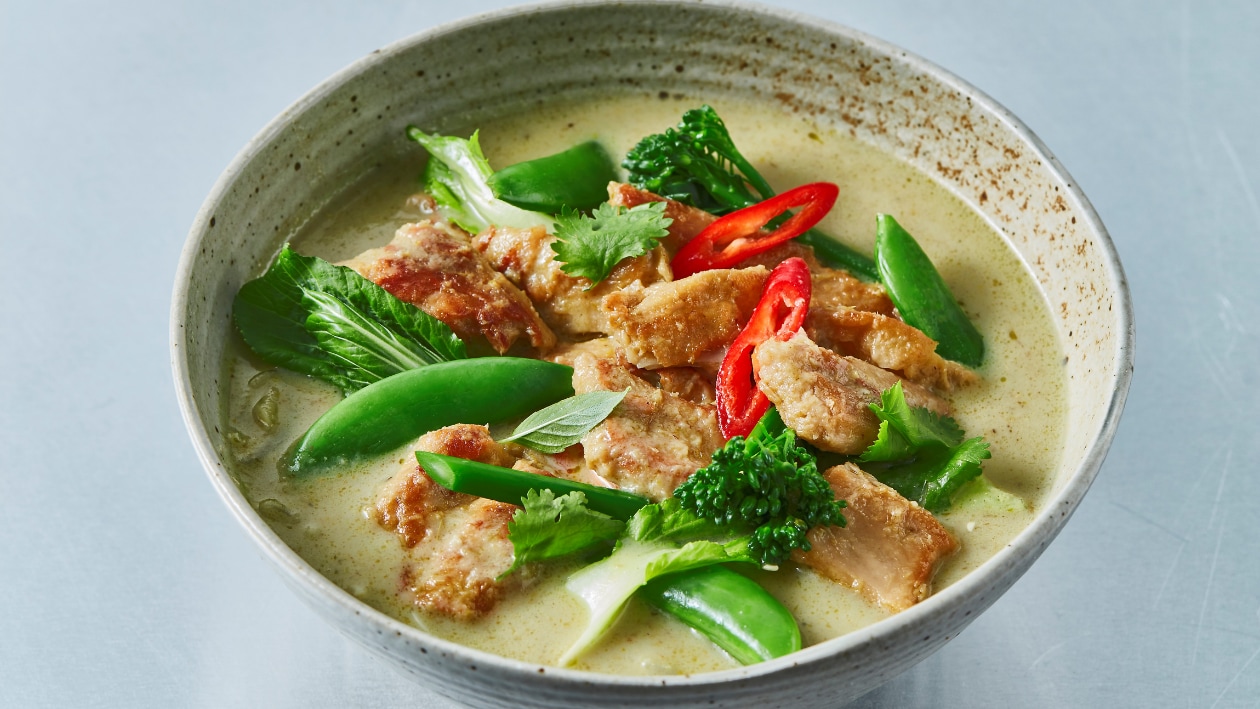 Thaise groene curry – - Recept 
