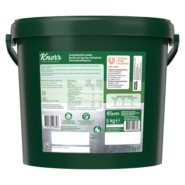 Knorr Professional Groentebouillon Poeder 5 kg - 