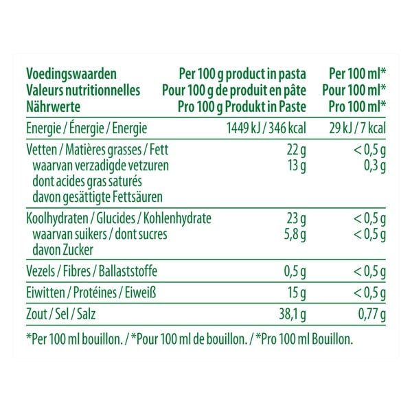 Knorr Professional Kippenbouillon Pasta 10 kg - 