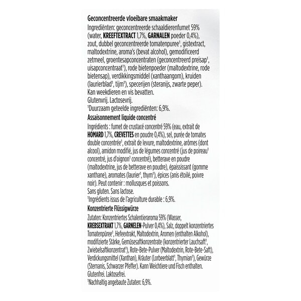 Knorr Professional Liquid Concentrate Schaaldieren 1L - 