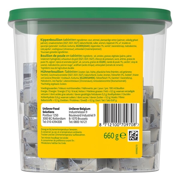 Knorr Kippenbouillon 66 Tabletten 660 g - 