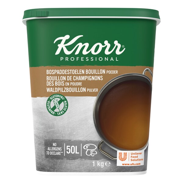 Knorr Professional Bospaddenstoelenbouillon Poeder 1 kg - 