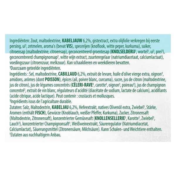 Knorr Professional Visbouillon Poeder 850 g - 