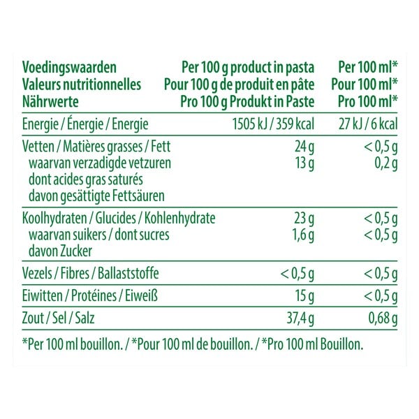 Knorr Professional Vleesbouillon Pasta 10 kg - 