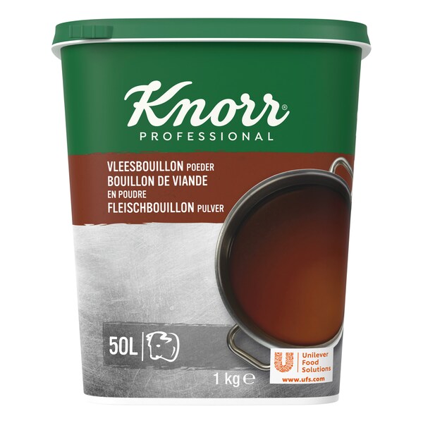 Knorr Professional Vleesbouillon Poeder 1 kg - 