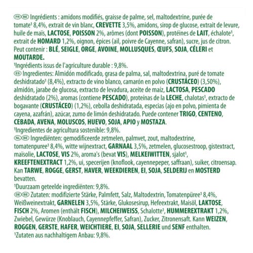 Knorr Professional Vissaus à l'Armoricaine Poeder 800gr - 