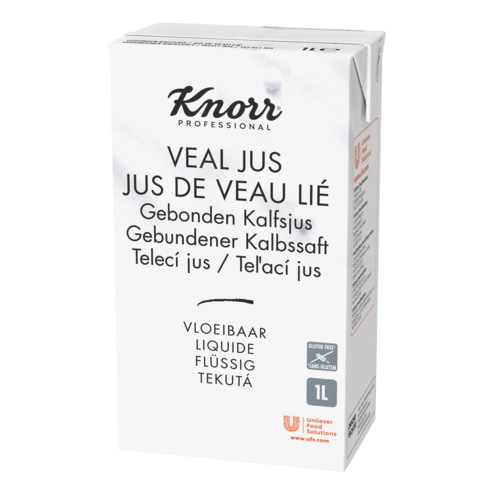 Knorr Professional Gebonden Kalfsjus Vloeibaar 1 L - 