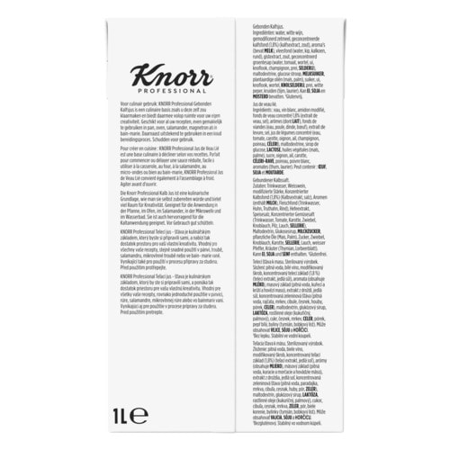 Knorr Professional Gebonden Kalfsjus Vloeibaar 1 L - 