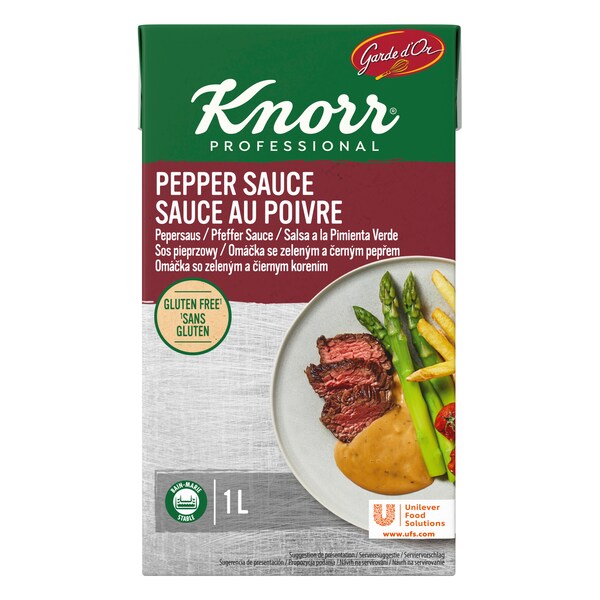 Knorr Professional Garde d'Or Pepersaus Vloeibaar 1 L - 