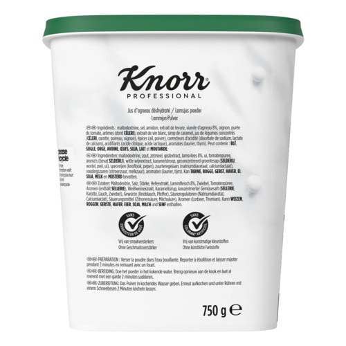 Knorr Professional Lamsjus Poeder 750 g - 