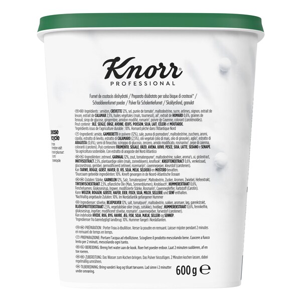 Knorr Professional Schaaldierenfumet 600g - 
