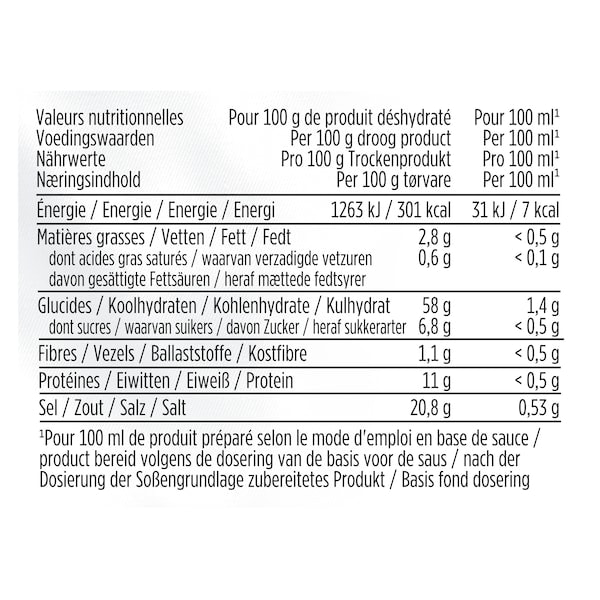 Knorr Professional Visfumet Poeder 750g - 