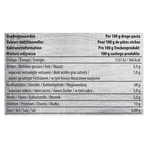 Knorr Professional Fettucini all'uovo Deegwaren 2 kg - 