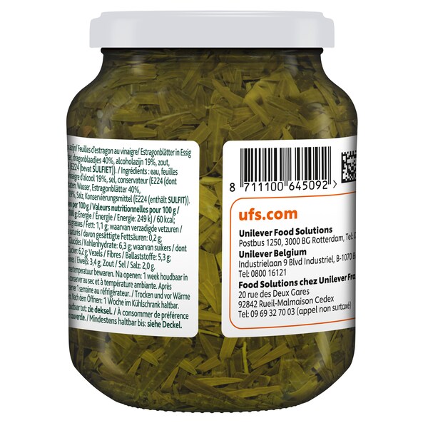 Knorr Primerba Dragonblaadjes op azijn 410 g - 