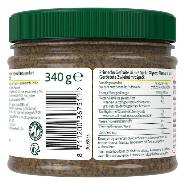 Knorr Primerba Gefruite Ui met Spek - 