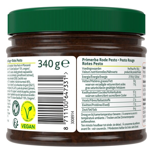 Knorr Primerba Rode Pesto - 