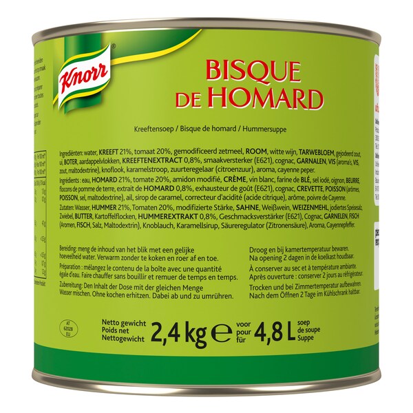 Knorr Kreeftensoep 2.4 kg​ - 