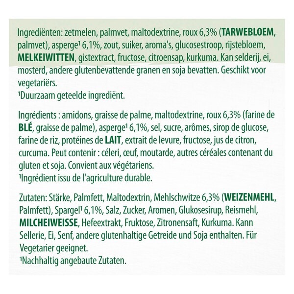 Knorr Professional Asperge Crèmesoep Poeder 1.125 kg​ - 