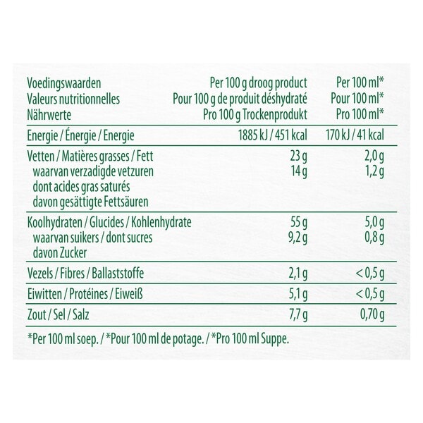 Knorr Professional Asperge Crèmesoep Poeder 1.125 kg​ - 