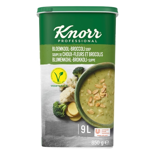 Knorr Professional Bloemkool-Broccolisoep Poeder 0.85 kg​ - 