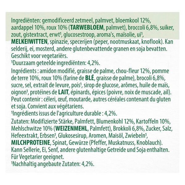 Knorr Professional Bloemkool-Broccolisoep Poeder 0.85 kg​ - 