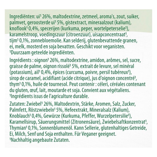 Knorr Professional Franse Uiensoep Poeder 1.2 kg​ - 