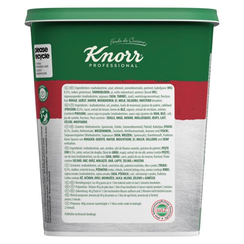 Knorr Professional Fonds de Cuisine Visfond Pasta 1 kg - 
