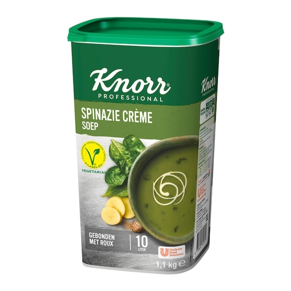 Knorr Professional Spinazie Crèmesoep Poeder 1.1 kg​ - 
