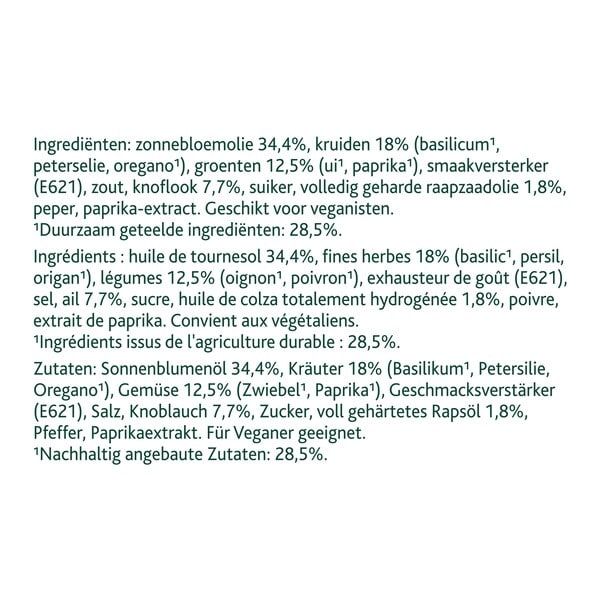 Knorr Primerba Bouquet all italiana 700 g - 