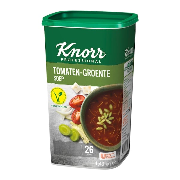 Knorr Professional Tomaten groentesoep Poeder 1.43 kg​ - 