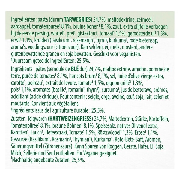 Knorr Professional Italiaanse Minestronesoep Poeder 1.045 kg​ - 