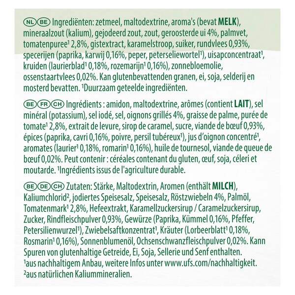 Knorr Professional Gebonden Ossenstaartsoep Poeder 1.26 kg​ - 