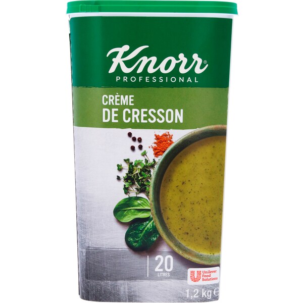 Knorr Professional Cresson Crèmesoep Poeder 1.2 kg​ - 