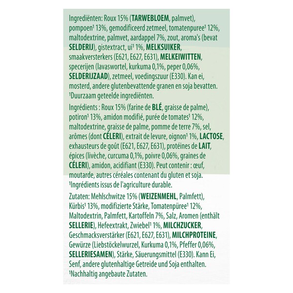 Knorr Professional Tomaat pompoensoep Poeder 10 kg​ - 