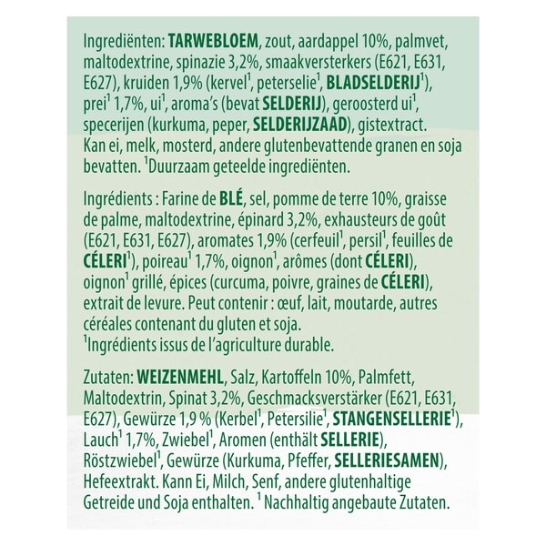 Knorr Professional Groene Soep Poeder 10 kg​ - 