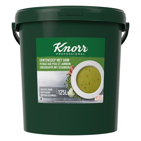 Knorr Professional Erwtensoep met ham Poeder 10 kg - 
