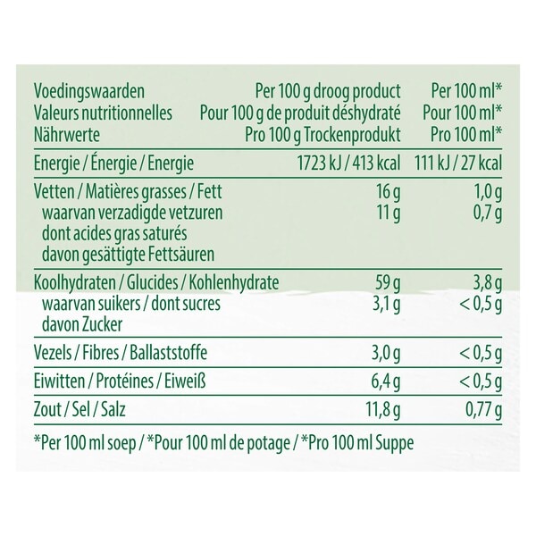 Knorr Professional Edelprei Crèmesoep Poeder 10 kg​ - 