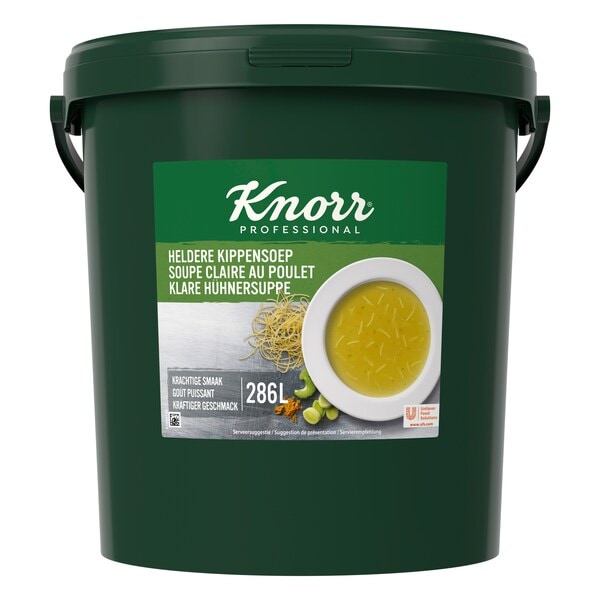 Knorr Professional Heldere Kippensoep Poeder 10 kg​ - 